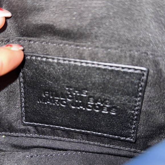 The Marc Jacobs Blue Pillow Bag- 8" W & about 6" H & 2" D - Picture 4 of 10